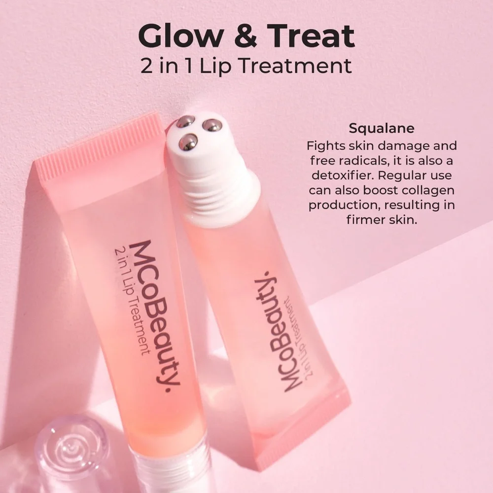 2-in-1 Glow & Treat Lip Oil, Birthday Edition, Hydrating Tint for Luscious Lips